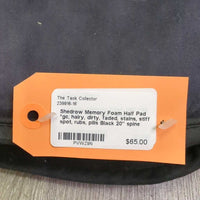 Memory Foam Half Pad *gc, hairy, dirty, faded, stains, stiff spot, rubs, pills
