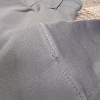 Hvy Side Zip Breeches *gc, seam puckers & faded edges, older, seat rubs & pills
