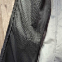 Mid Length Technical Jacket, Fleece Lined, Hood, Zipper *like new/xc
