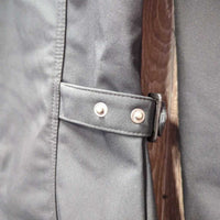 Mid Length Technical Jacket, Fleece Lined, Hood, Zipper *like new/xc
