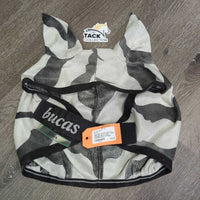 Soft Mesh Fly Mask, Ears *gc/fair, clean, v.faded, v.snagged, pilly & rubbed
