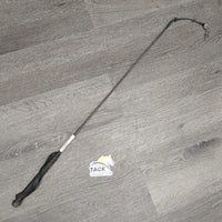 Dressage Whip, handle *fair, older, v.scraped & frayed, discolored, dirty
