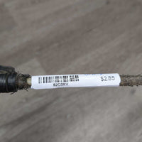 Dressage Whip, handle *fair, older, v.scraped & frayed, discolored, dirty
