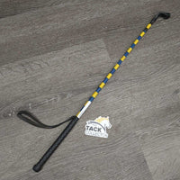 Riding Crop - Whip, handle *gc, clean, older, taped sections, cracking flapper

