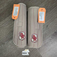 4 No Bow Exercise Bandage Liners, velcro *vgc, clean, mnr dirt, hair, stains, mnr size mismatch
