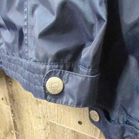 Light Jacket, Zipper, 2x Snap Off Hoods *gc, clean, stained cuffs, peeled logo
