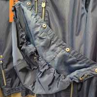Light Jacket, Zipper, 2x Snap Off Hoods *gc, clean, stained cuffs, peeled logo
