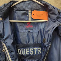 Light Jacket, Zipper, 2x Snap Off Hoods *gc, clean, stained cuffs, peeled logo
