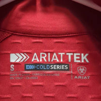 LS Shirt, 1/4 Zip Up *vgc, seam rubs, mnr hair
