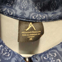 SS Sun Show Shirt, 1/3 Zip Up, Mesh Front *vgc, older?
