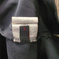 SS Show Shirt, 1/4 Button up *gc, crinkled collar, bubbled trim
