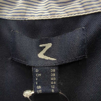 SS Show Sun Shirt, 1/4 Snap Up, snap Collar, mesh pits *gc, puckered collar, snags
