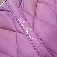 Quilt Jumper Pad, 1x piping *fair/gc, clean, stains, faded, torn edges, rubs, mnr pills
