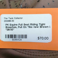 Full Seat Riding Tight Breeches, Pull On *like new
