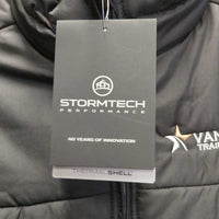 Puffer Vest, Zipper "Vantage Trailer Sales", tag *like new

