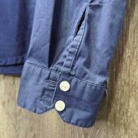 LS 1/4 Button Shirt *vgc, mnr hair

