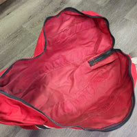 Unlined Cordura Tall Boot Bag, zipper *vgc/gc, mnr hair & stains, older, dirty inside, ?melted spot
