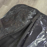 Light Garment Bag, Clear Front, Zipper (xc
