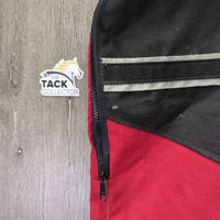 Unlined Cordura Garment Bag, Zippers *vgc, older, mnr hair & loose stitching
