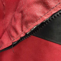 Unlined Cordura Garment Bag, Zippers *vgc, older, mnr hair & loose stitching
