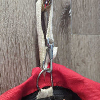Unlined Cordura Garment Bag, Zippers *vgc, older, mnr hair & loose stitching
