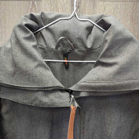 Long Waterproof? Rain Jacket, hood *xc, vmnr dirt
