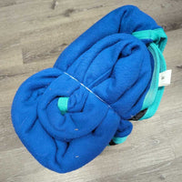 Full Neck Fitted Fleece Cooler, 2 legs *vgc, clean, clumpy, hair, rubs, older
