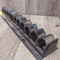 Wall Mount Plastic Whip Holder, tag *new, dirty
