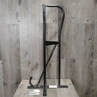Wall Mount Saddle Rack *gc, dusty, scratches, scrapes
