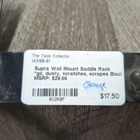 Wall Mount Saddle Rack *gc, dusty, scratches, scrapes
