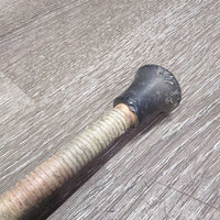 Riding Crop - Whip *fair, dirty, stained, faded, chewed, torn end
