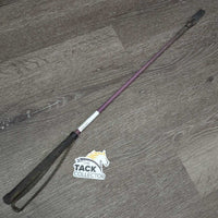 Riding Whip - Crop, handle *gc/fair, dirty, faded, rubs, scrapes, stain, frays

