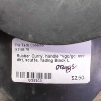Rubber Curry, handle *vgc/gc, mnr dirt, scuffs, fading
