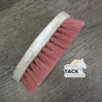 Soft Bristle Dandy Brush *gc/fair, clean, mnr hair, bent & cut bristles, scuffs, stains
