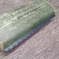 Wood Handle Metal Shedding Tool *gc, older, faded, rubs, missing paint, rust
