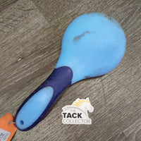 "Soft Touch" Plastic Tail Brush *gc, hair, scuffed, faded, residue, stains
