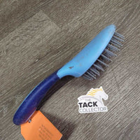 "Soft Touch" Plastic Tail Brush *gc, hair, scuffed, faded, residue, stains
