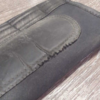 JUNIORS Neoprene Half Chaps *gc/fair, cracks, dirty, stiff zip
