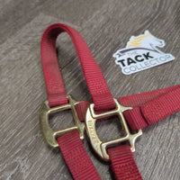 Original Narrow Nylon Halter *gc, rubs, mnr dirt, scratches & stains

