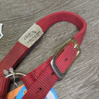 Original Narrow Nylon Halter *gc, rubs, mnr dirt, scratches & stains
