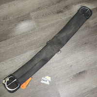 Padded Neoprene Cinch, 2x D Rings *gc, dirt, film, hair, faded, threads, edge rubs
