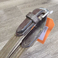 Cotton Web Reins *gc, v.dirty, stains, rubs, faded, creases
