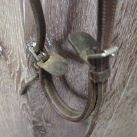 Rsd/Padded Monocrown Figure 8 Bridle *vgc/gc mnr dirty - dusty, rubs & scrapes, xholes
