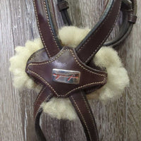 Rsd/Padded Monocrown Figure 8 Bridle *vgc/gc mnr dirty - dusty, rubs & scrapes, xholes
