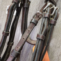 Rsd/Padded Monocrown Figure 8 Bridle *vgc/gc mnr dirty - dusty, rubs & scrapes, xholes
