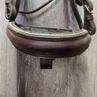 Padded Bridle, Crank, Buckles *gc/fair, peeled, rubs, scrapes, creases
