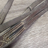 Flat Narrow Running Martingale, Stopper *gc/fair, dry, stiff, scraped edges, dirty, xholes, creased
