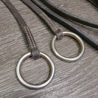 Flat Narrow Running Martingale, Stopper *gc/fair, dry, stiff, scraped edges, dirty, xholes, creased
