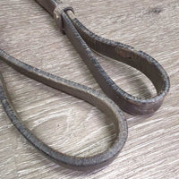Flat Narrow Running Martingale, Stopper *gc/fair, dry, stiff, scraped edges, dirty, xholes, creased
