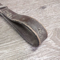 Flat Narrow Running Martingale, Stopper *gc/fair, dry, stiff, scraped edges, dirty, xholes, creased
